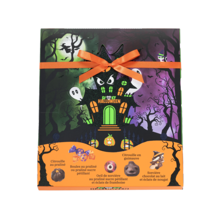 Grande boite pop-up Halloween academy