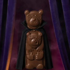 Sachet 8 ours individuels chocolat au lait cookies & cream Halloween