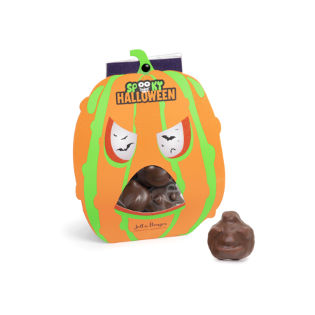 Citrouilles guimauve en chocolat au lait