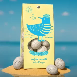Sachets oeufs de mouette en chocolat et praliné