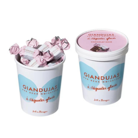Pot Giandujas Glacés Chocolat au noir