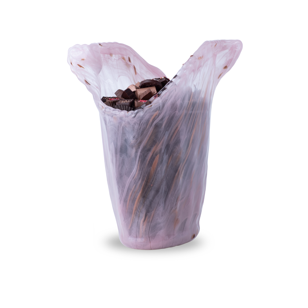 Vase Marbré PM - 800g de chocolats – Image 2