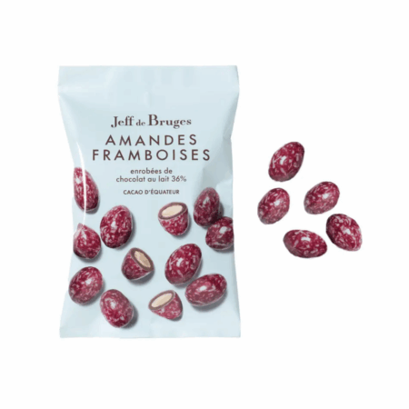 Sachet amandes chocoframboise - 50 g
