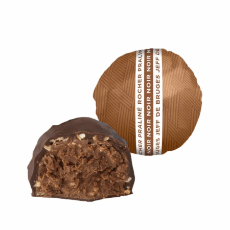 Rocher Chocolat Noir au Praliné Noisettes
