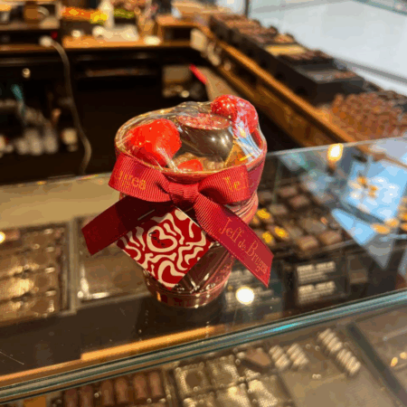 Verre Rouge en céramique avec 150g