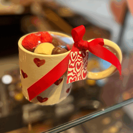 Mug Saint Valentin avec 150g