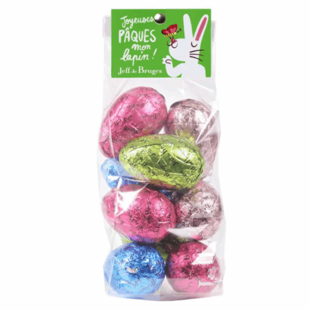 Sachet de 8 oeufs en chocolat au lait
