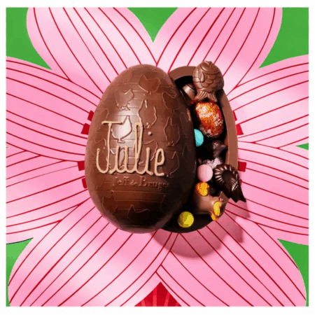 Oeuf en chocolat au lait - 10 cm