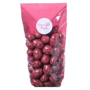 Sachet amandes chocoframboise - Fête des Mères