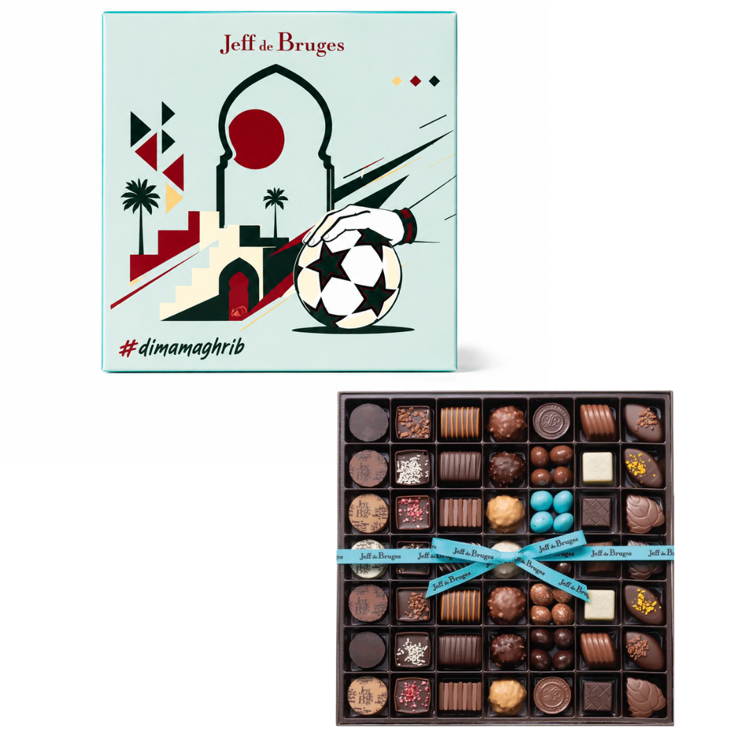 Boite chocolats 600 g Édition "Allez les Lions"