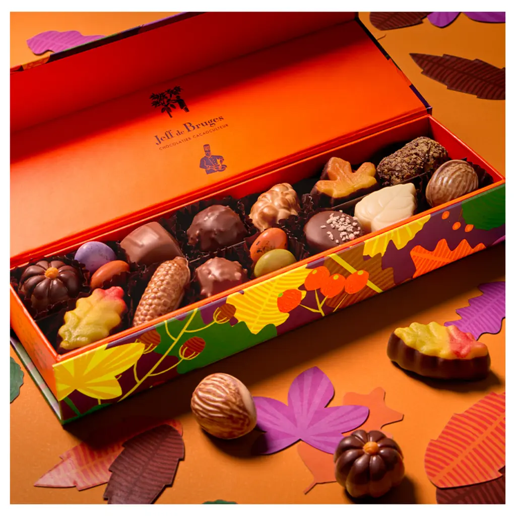 Grande boite chocolats d'automne assortis - 334 g – Image 2