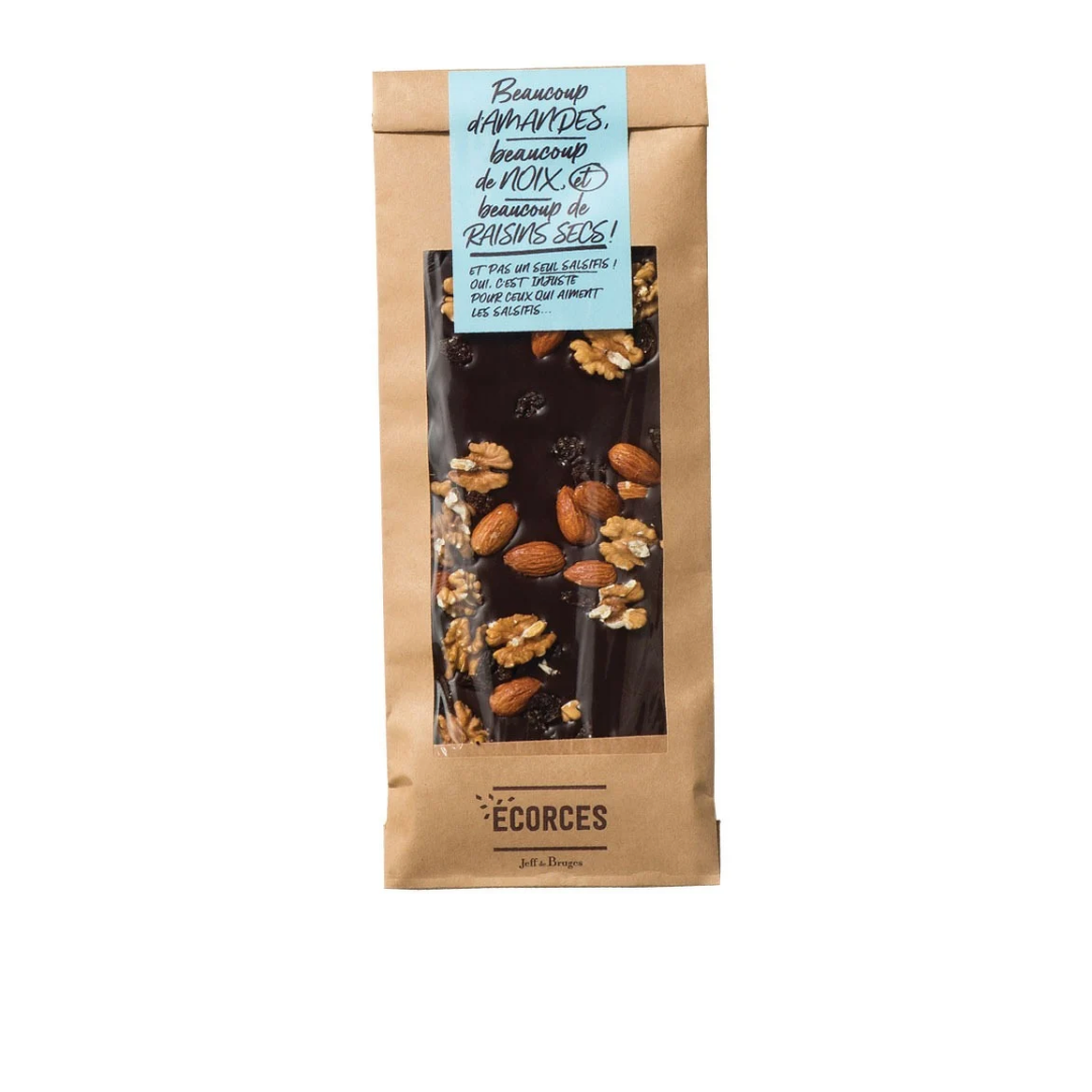 Écorce de chocolat noir mendiant gourmand – Image 3