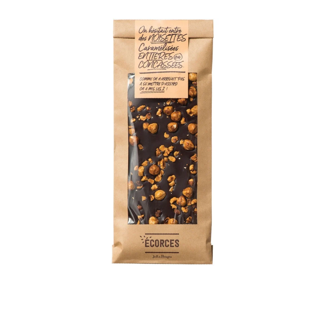 Écorces chocolat noir et noisettes caramélisées – Image 2
