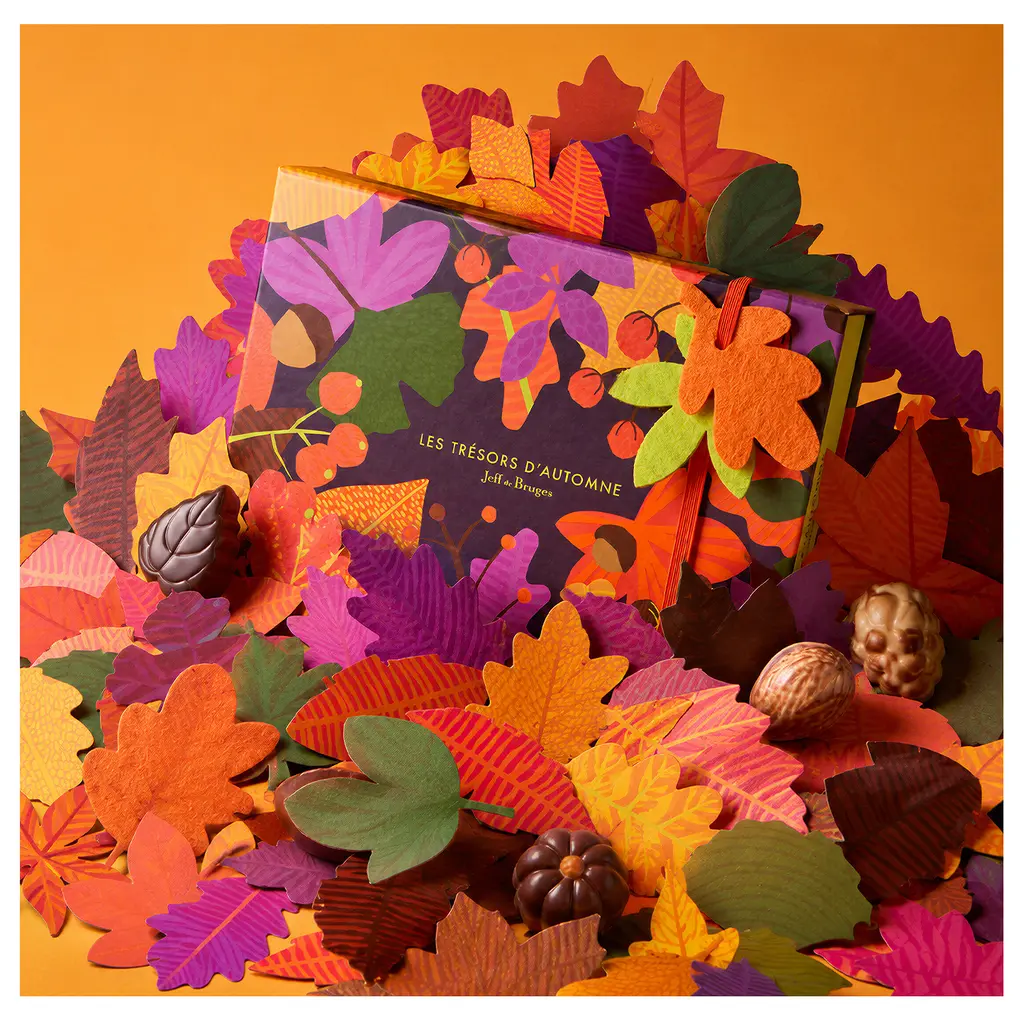 Grande boite chocolats d'automne assortis - 334 g – Image 4