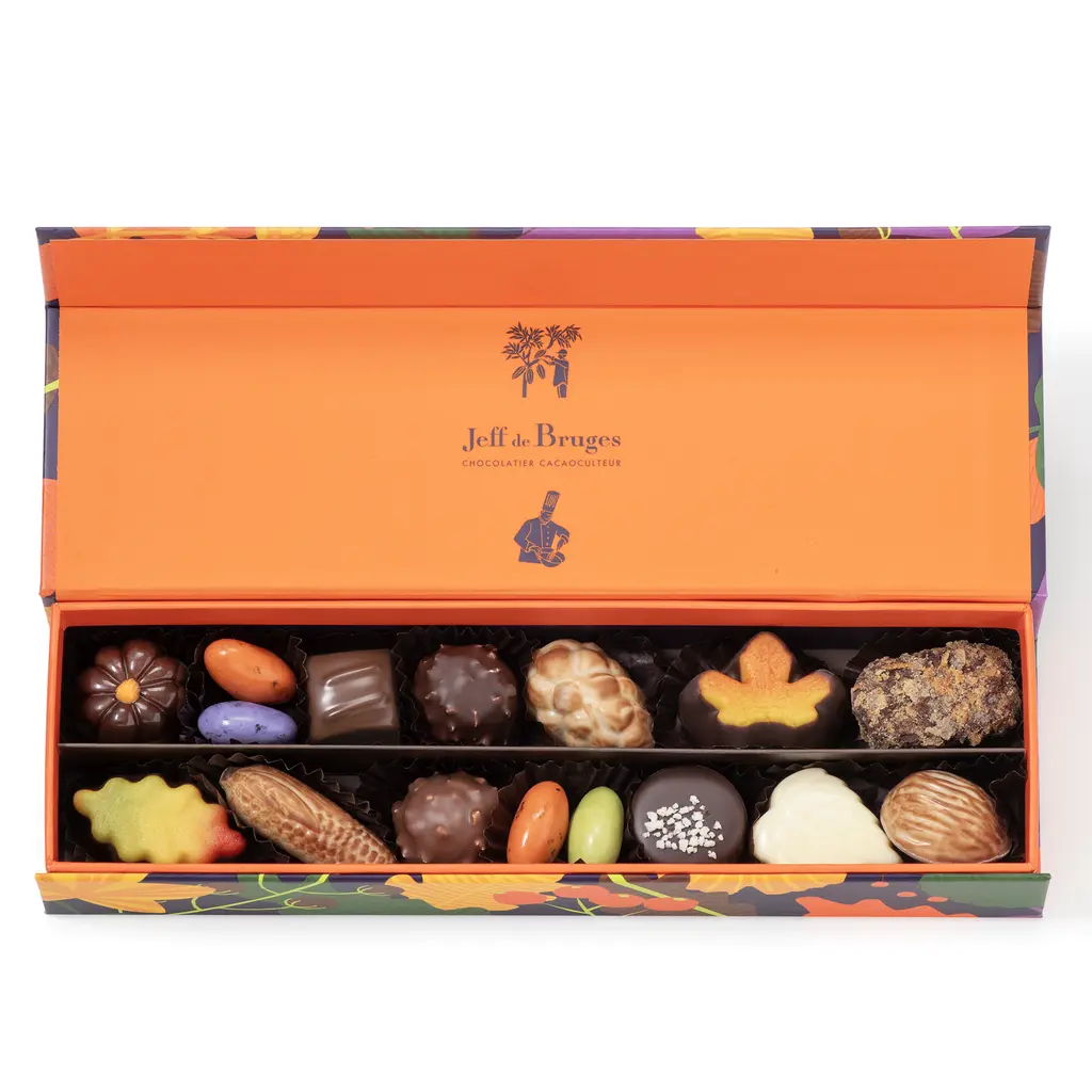 Petite boite longue chocolats d'automne assortis - 164 g – Image 3