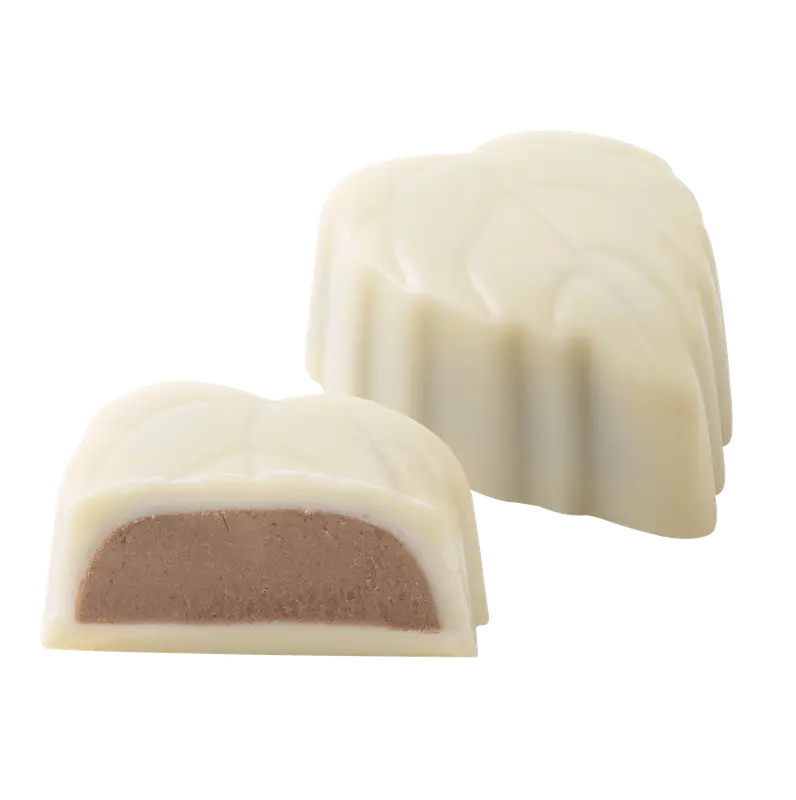 Feuille chocolat blanc